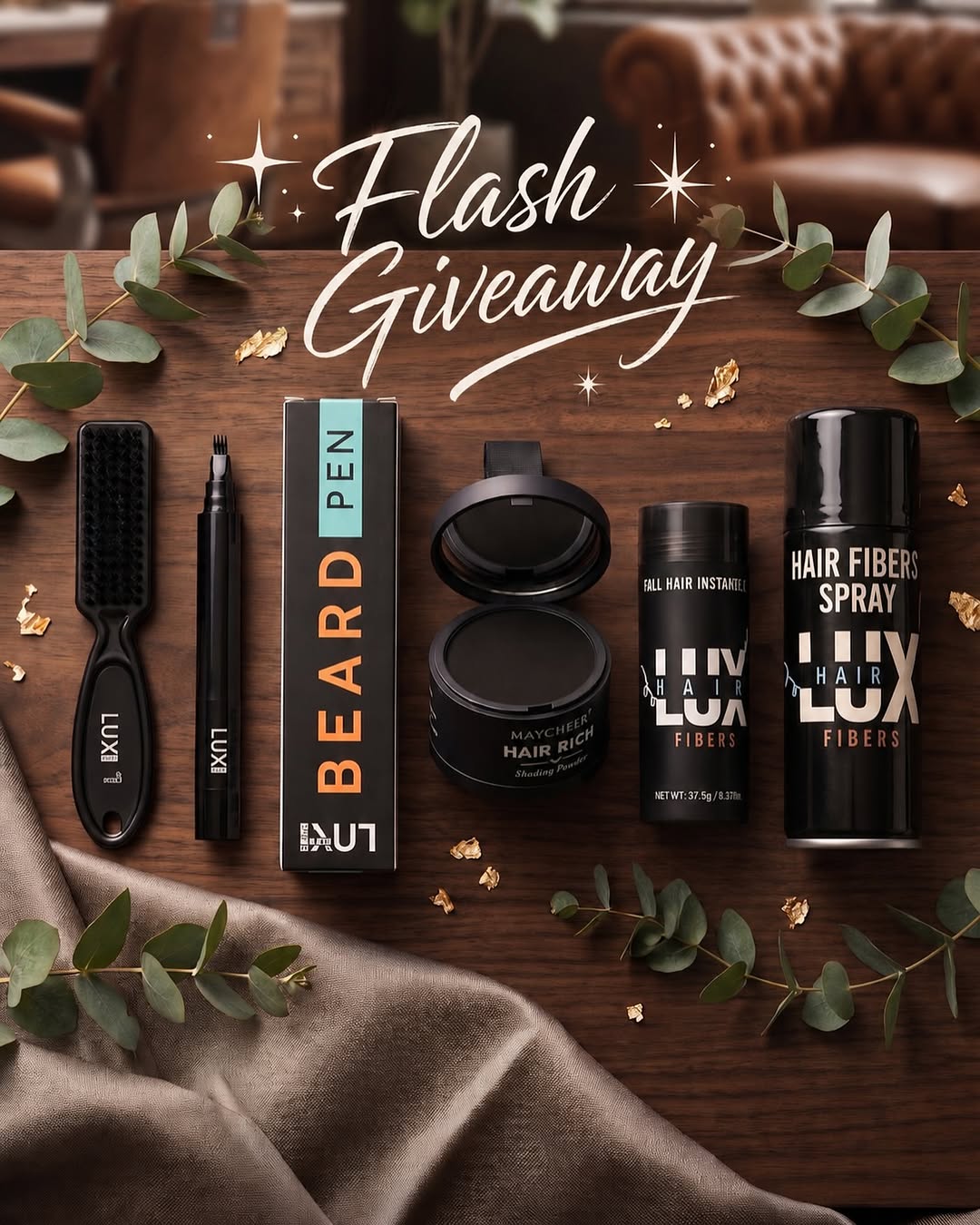 Imagen de FLASH GIVEAWAY!!! ☄️💫

Gana un kit de productos Hair 
