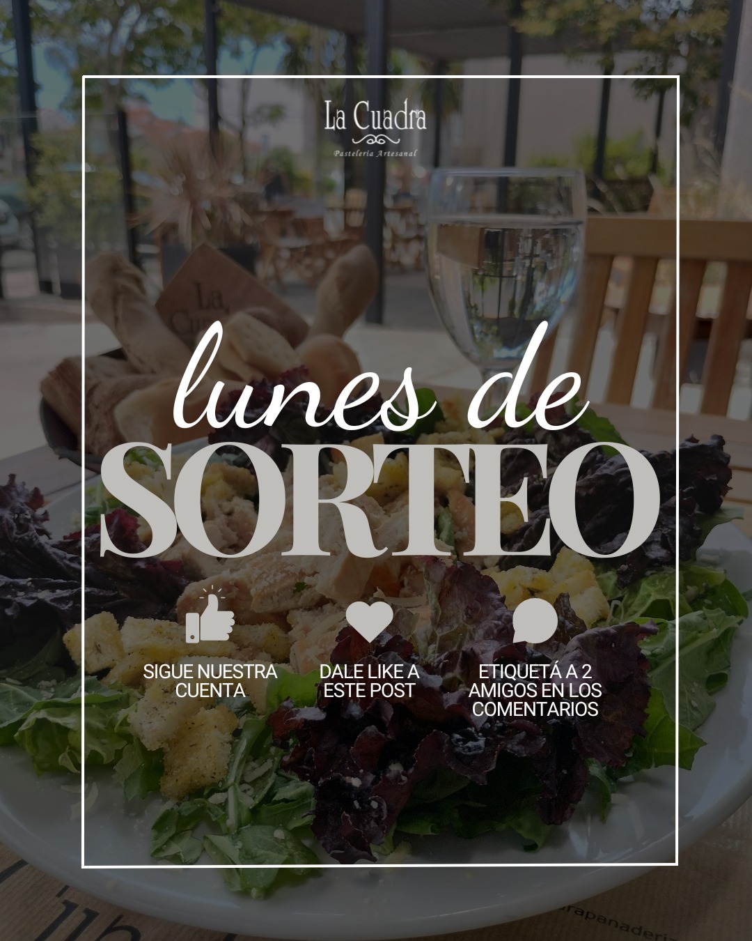 Imagen de ✨ Lunes de sorteo en La Cuadra
Arrancamos la semana con al