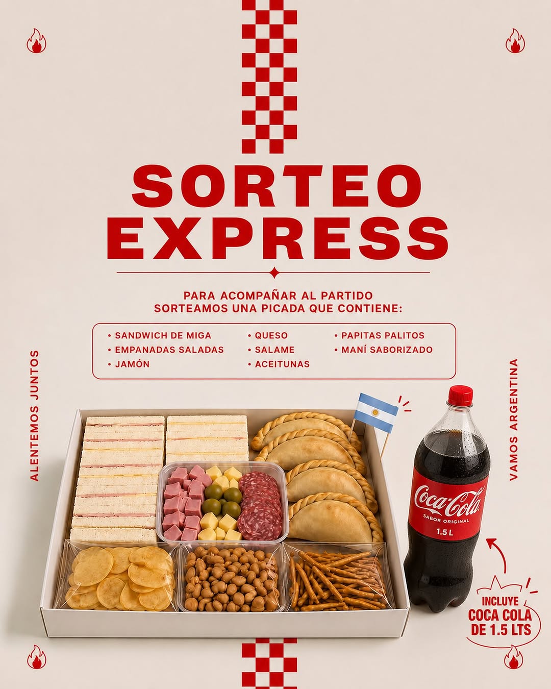 Imagen de 🔥 ¡SORTEO EXPRESS! 🔥

¿Listo para vivir el partido c