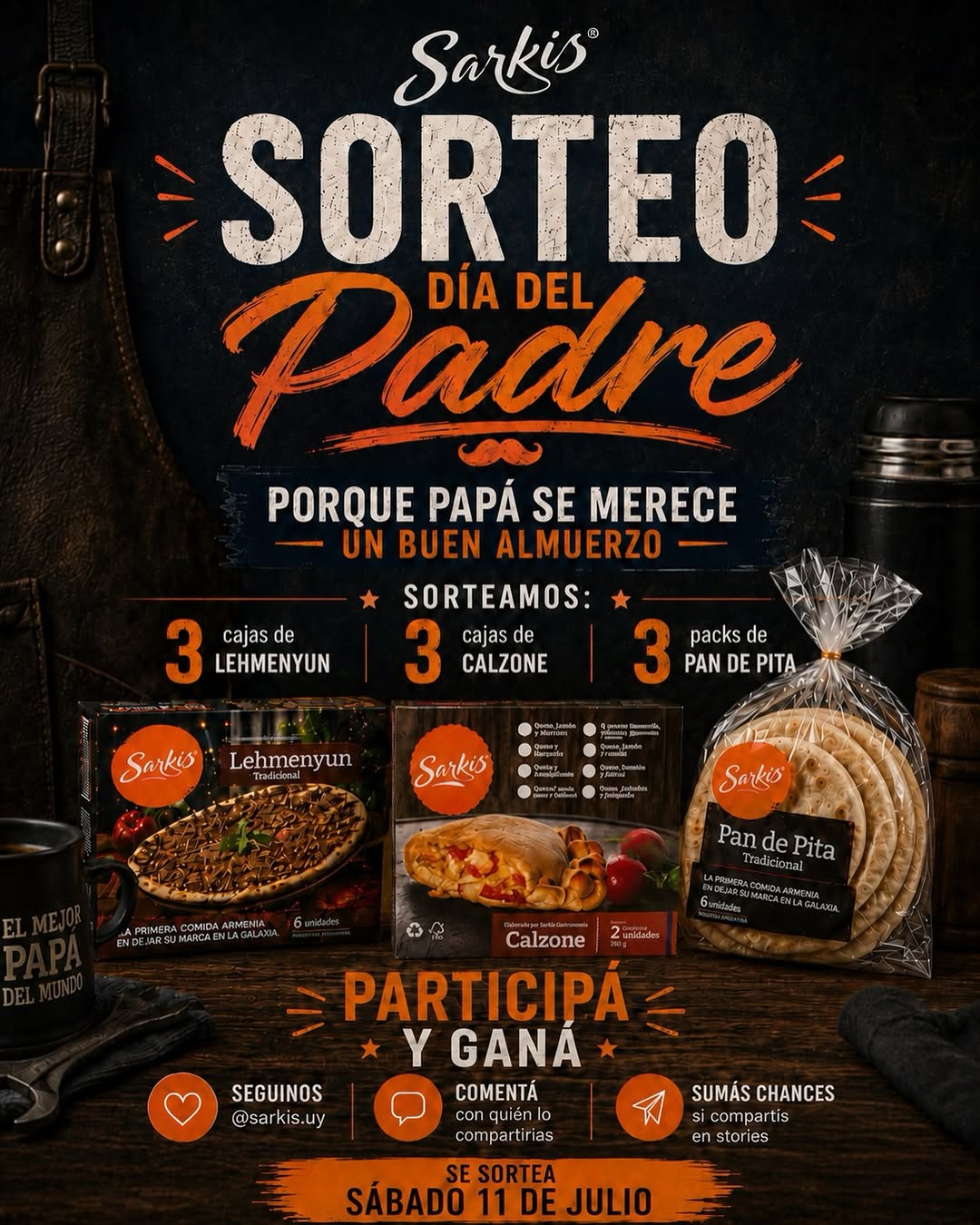 Imagen de 🎉 SORTEO DÍA DEL PADRE 🎉

Porque papá se merece un b