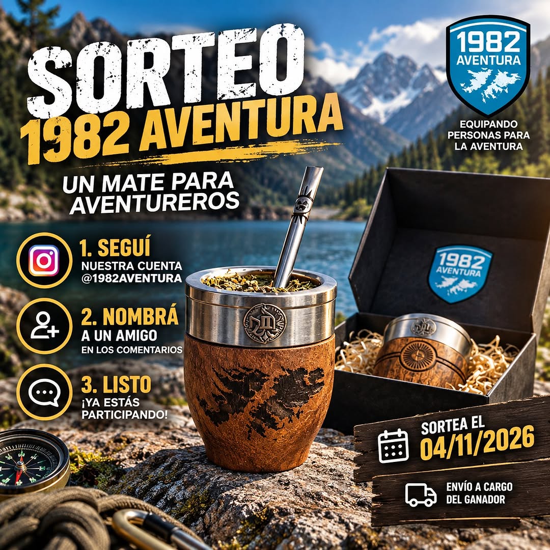 Imagen de 🧉 ¡SORTEO 1982 AVENTURA! 🏔️
¿Querés llevarte uno 