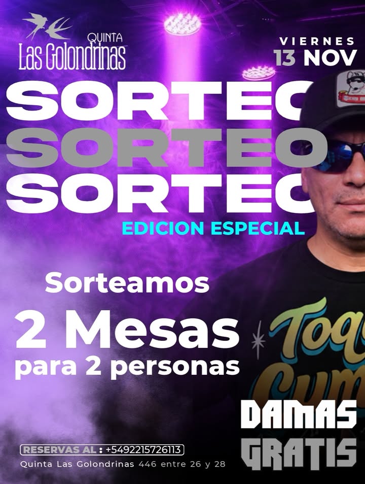 Imagen de ¡SORTEO EDICIÓN ESPECIAL DAMAS GRATIS!🎹🔥

Participá