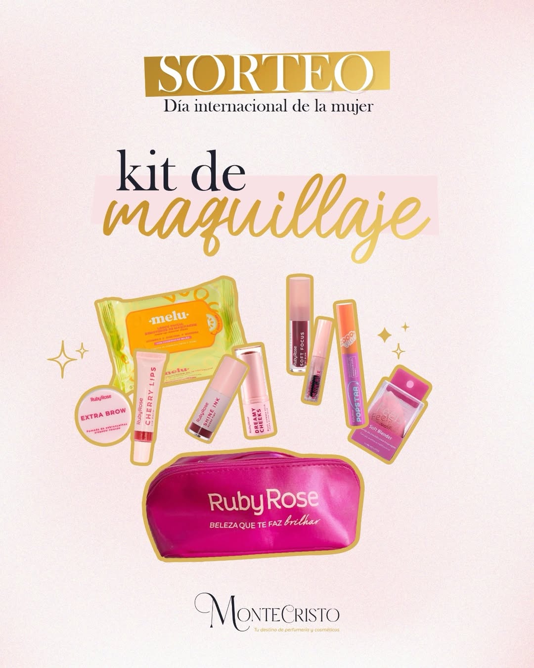 Imagen de ¡Sorteamos un neceser lleno de maquillajes de Ruby Rose par