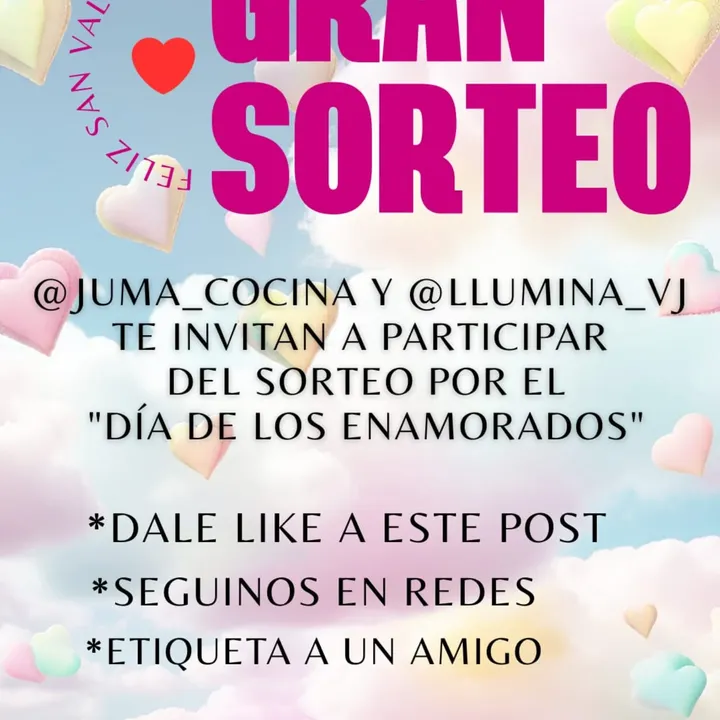 Imagen de 🚨SORTEO DIA DE LOS ENAMORADOS!💕

Tenemos el agrado d