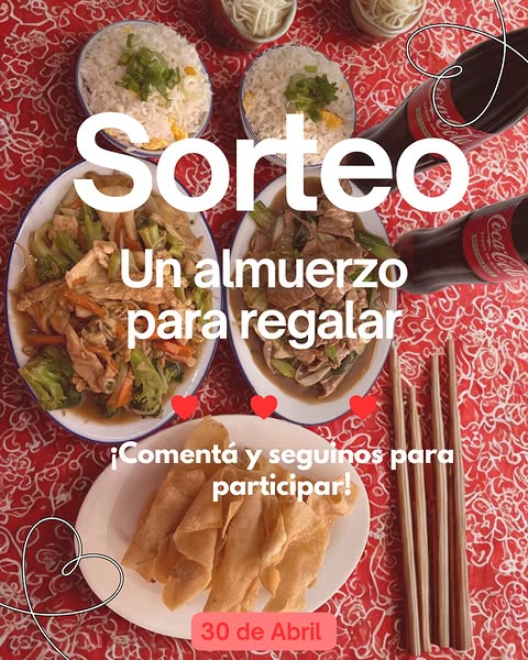 Imagen de 🥢✨ ¡Queremos regalonearte en Chung Wha! ✨🥢

Porqu