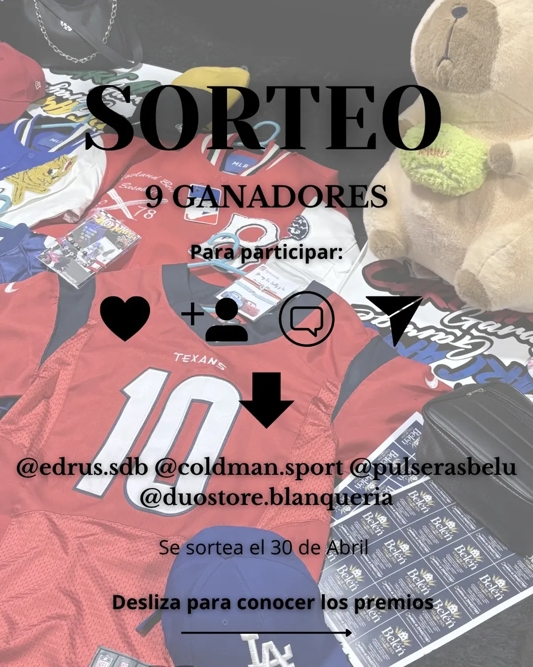 Imagen de 🚨 SORTEO 🚨
• 9 ganadores👀 

No sos de Bariloche? 
