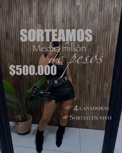 Imagen de ¡S O R T E O, MEDIO MILLÓN DE PESOS! 
ASÍ COMO LEES! 😅