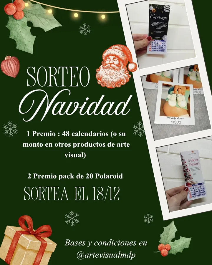 Imagen de 🎅✨ SORTEO DE NAVIDAD ✨🎅
Cerramos el año regalando