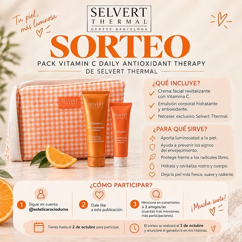 Imagen de 🎉✨ ¡SORTEAZO SELVERT THERMAL! ✨🎉

¿Te gustaría 