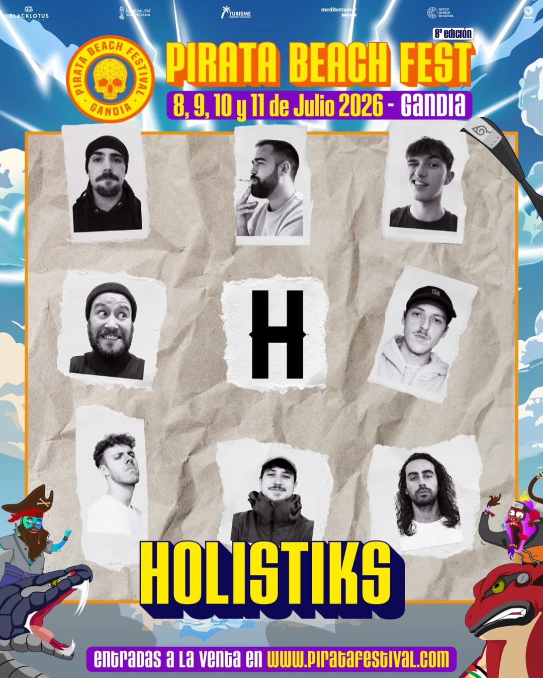 Imagen de #SORTEO ¡Nueva confirmación!🏴‍☠️🔥¡HOLISTIKS e
