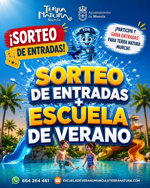 Imagen de 🌊🎉 ¡SORTEAZO CON @terranaturamurcia Y @zairaruizmo! �