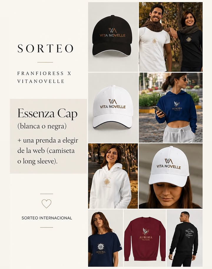 Imagen de SORTEO junto @vitanovelle ✨☀️🎁
Una essenza cap (bla