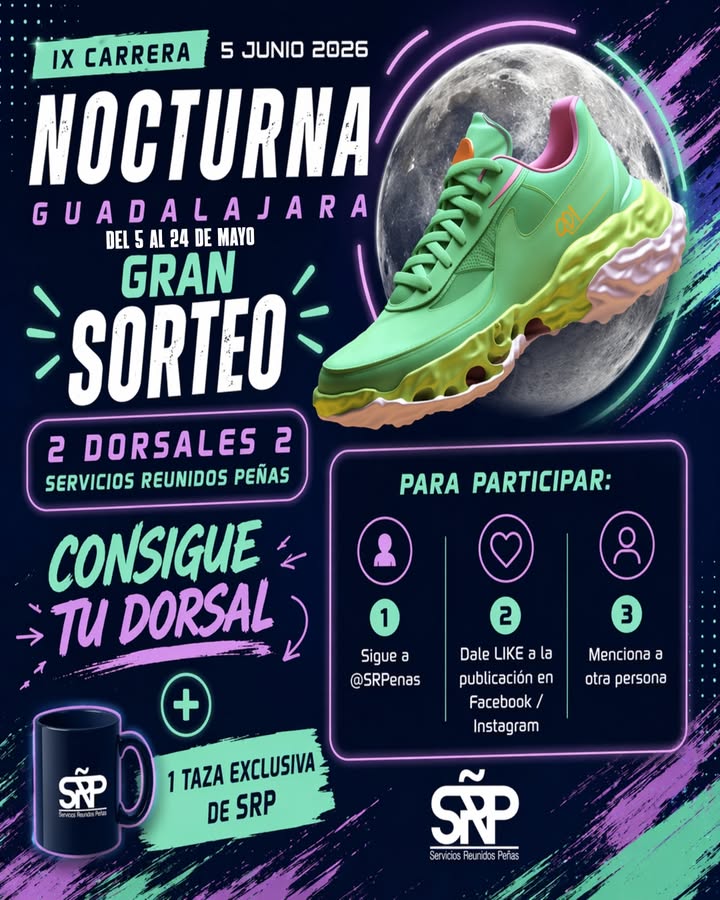 Imagen de 🟦 | COLABORAMOS |

¡GRAN SORTEO! 
✨ ¿Quieres correr l