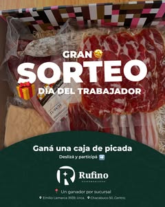 Imagen de 🎁 GRAN SORTEO DÍA DEL TRABAJADOR 🎁
¡Se viene un rega