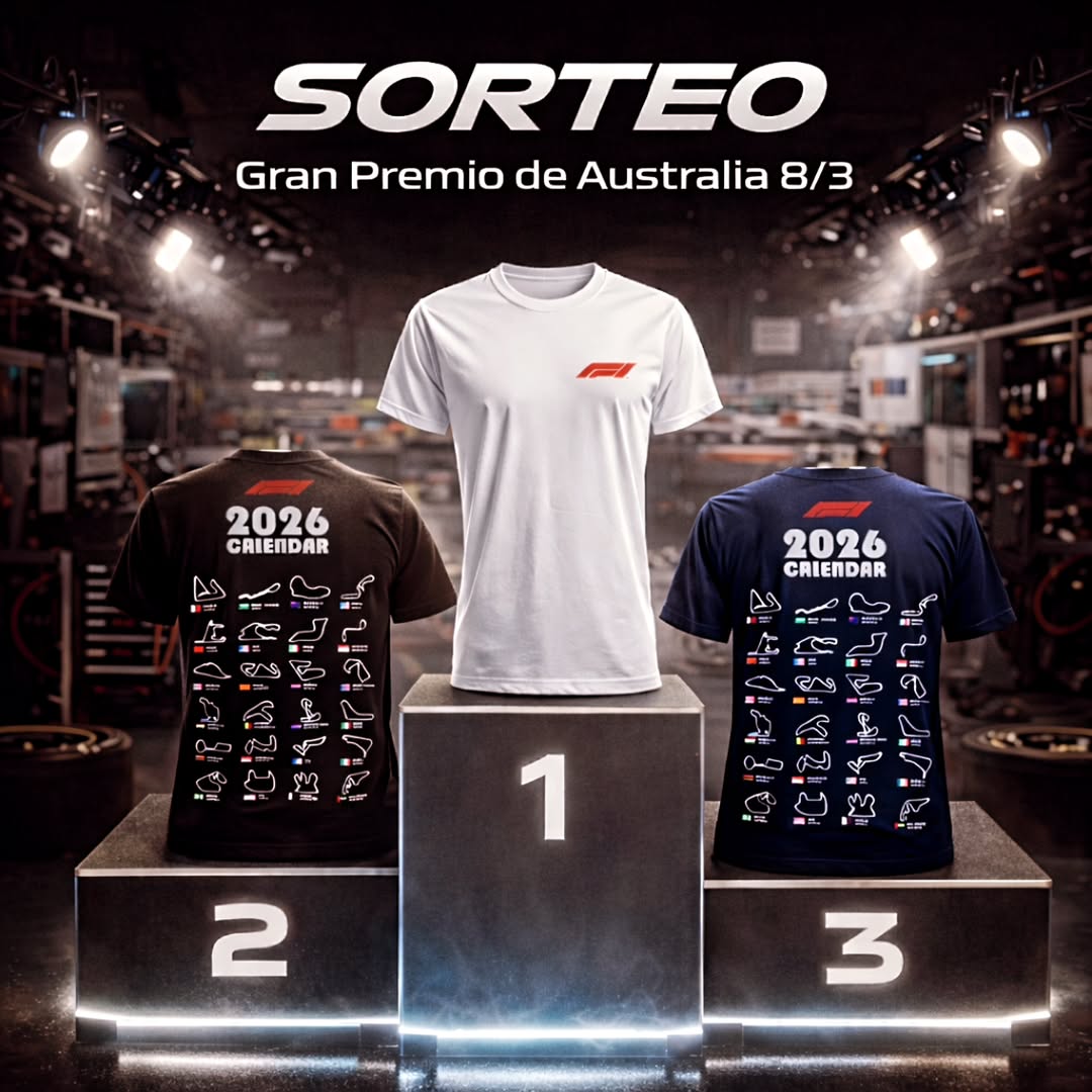 Imagen de SORTEO !!!🏁

¿Sos fan de la Fórmula 1?
En Lunvo estamos