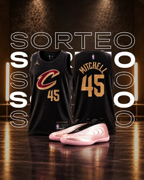 Imagen de 🚨 SORTEO DE CAMISETA DE LOS CLEVELAND CAVALIERS Y UNAS HA