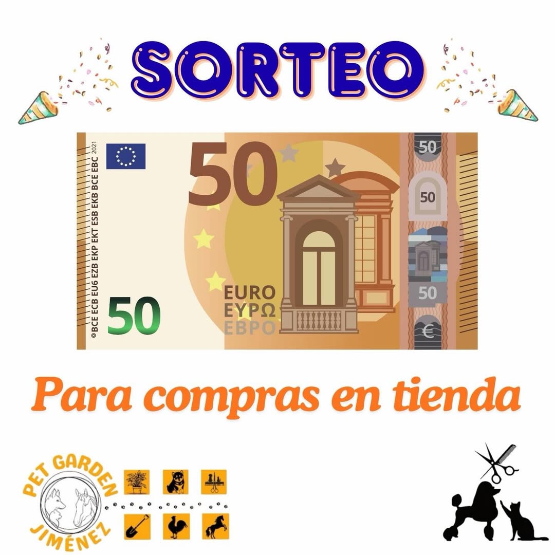 Imagen de En Pet Garden Jiménez queremos celebrar nuestro aniversario