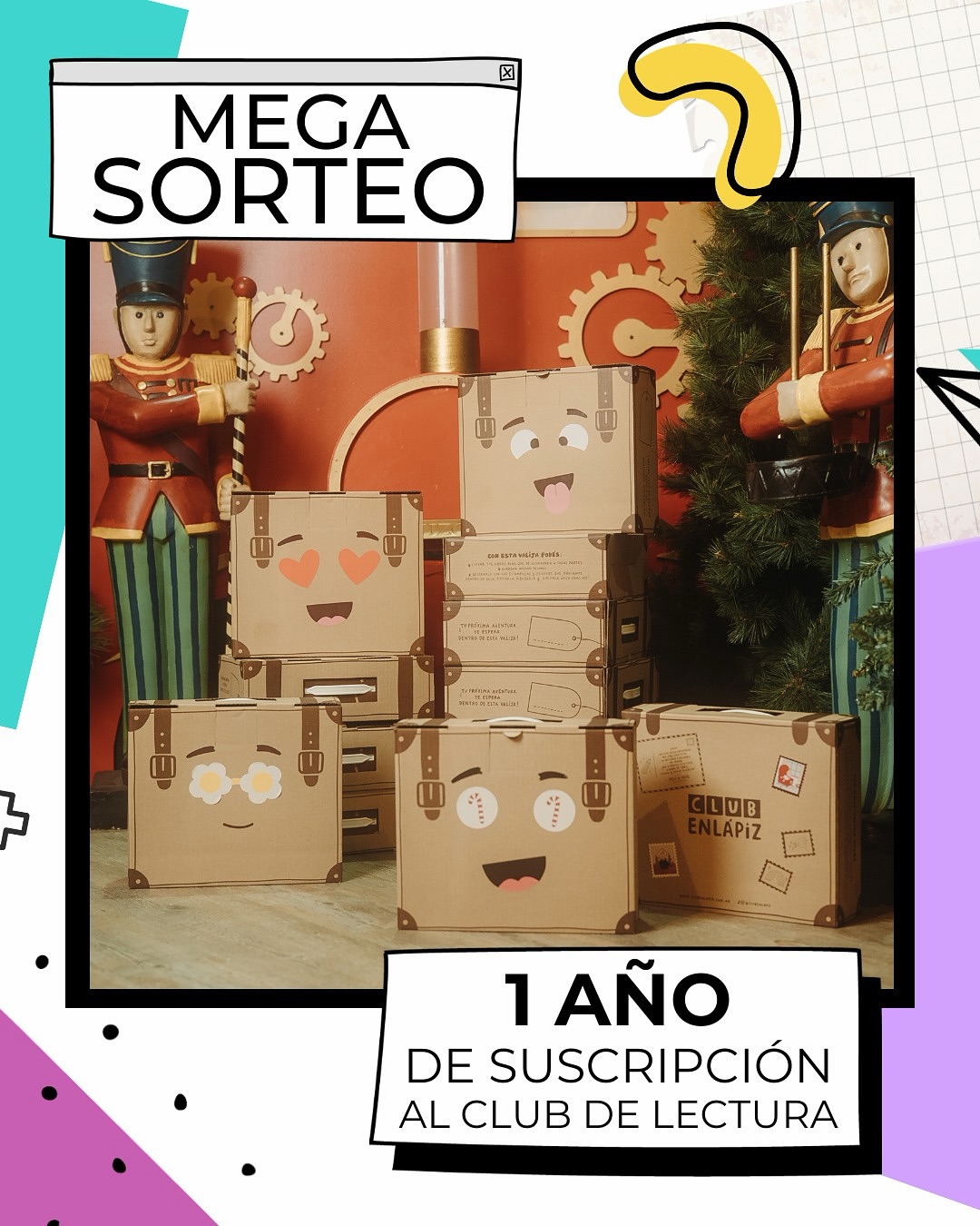 Imagen de ¡La Navidad 🎄 está llegando y Club EnLápiz lo sabe! 

