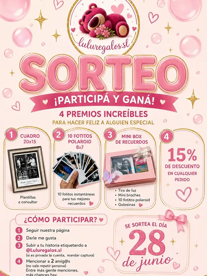 Imagen de 💗 ¿Cómo participar?

1️⃣ Seguí nuestra página @lu