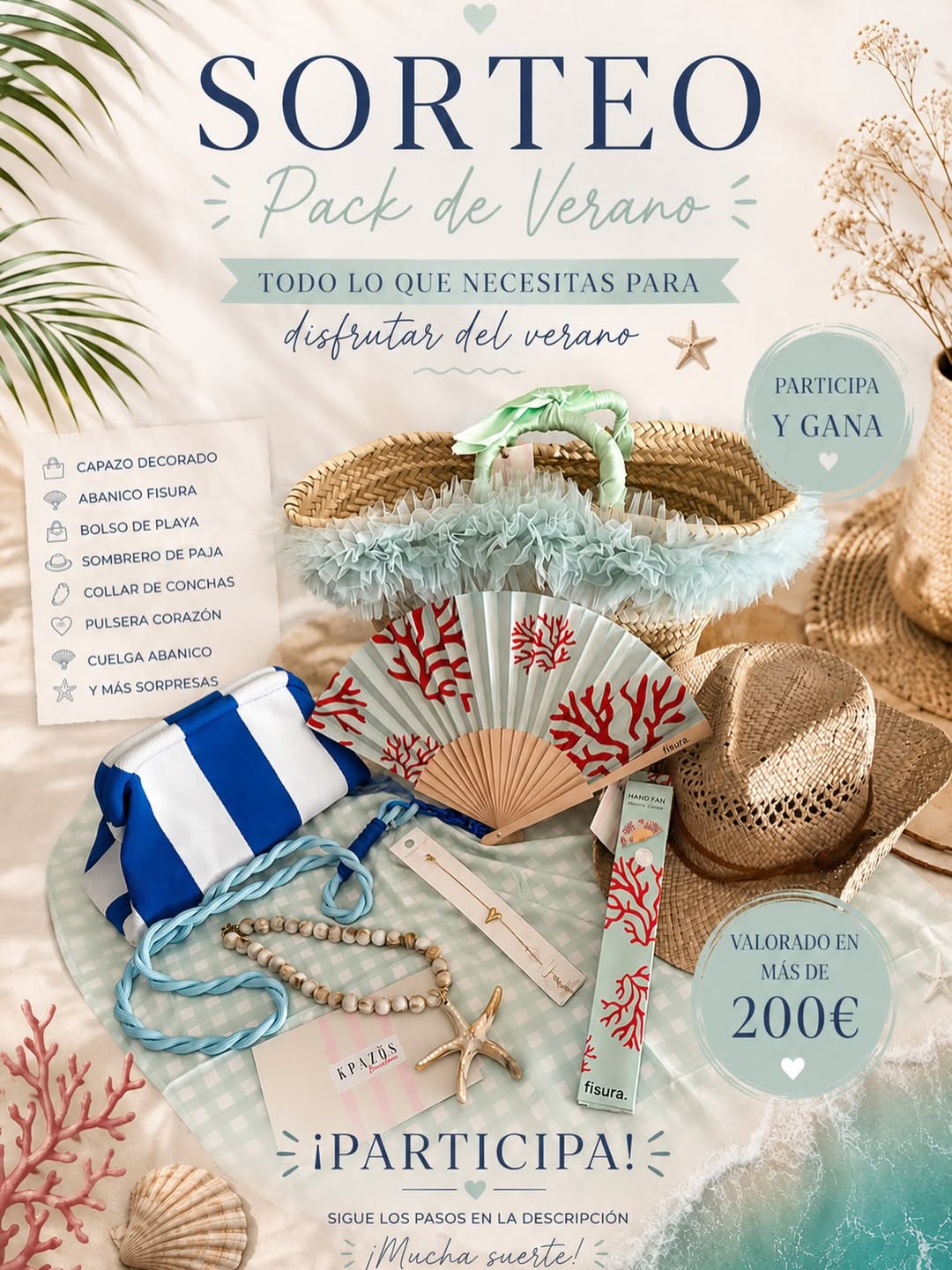 Imagen de 🎉🌊 ¡¡SORTEAZO DE VERANO!! 🌊🎉

¿Te imaginas es