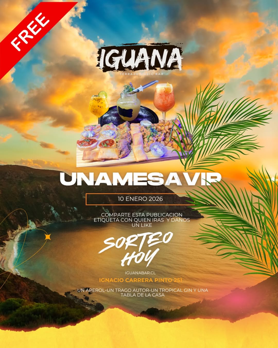 Imagen de CONCURSO EXPRÉSS
GANA UNA MESA VIP Y DISFRUTA JUNTOS A NOSO