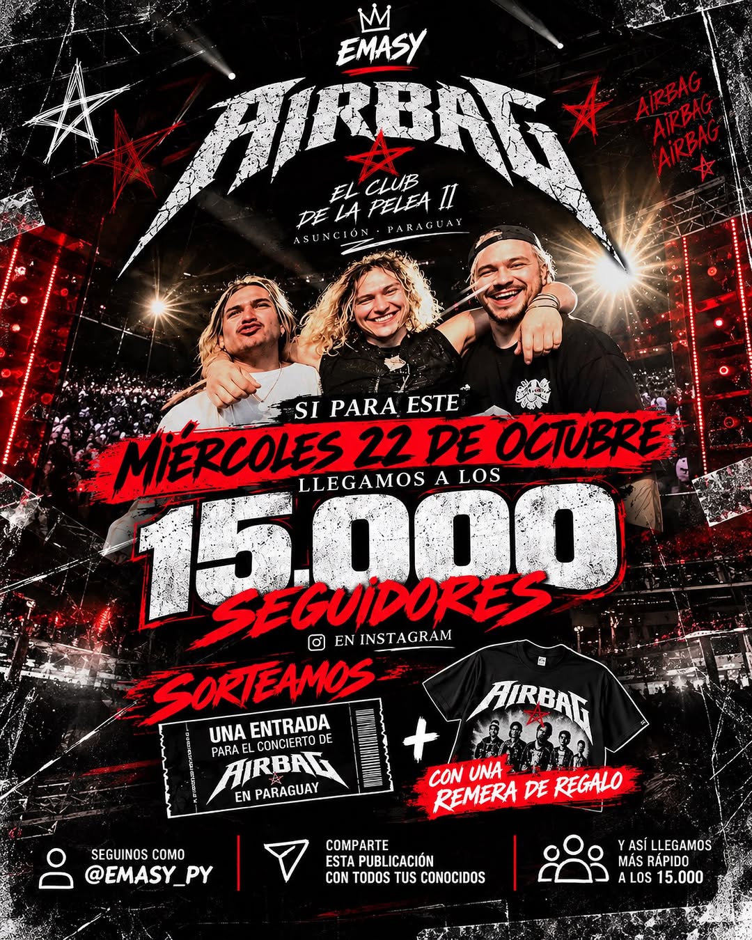 Imagen de 🔥🤘 ¡SE VIENE UN SORTEO ÉPICO! 🤘🔥

¿Y si llega