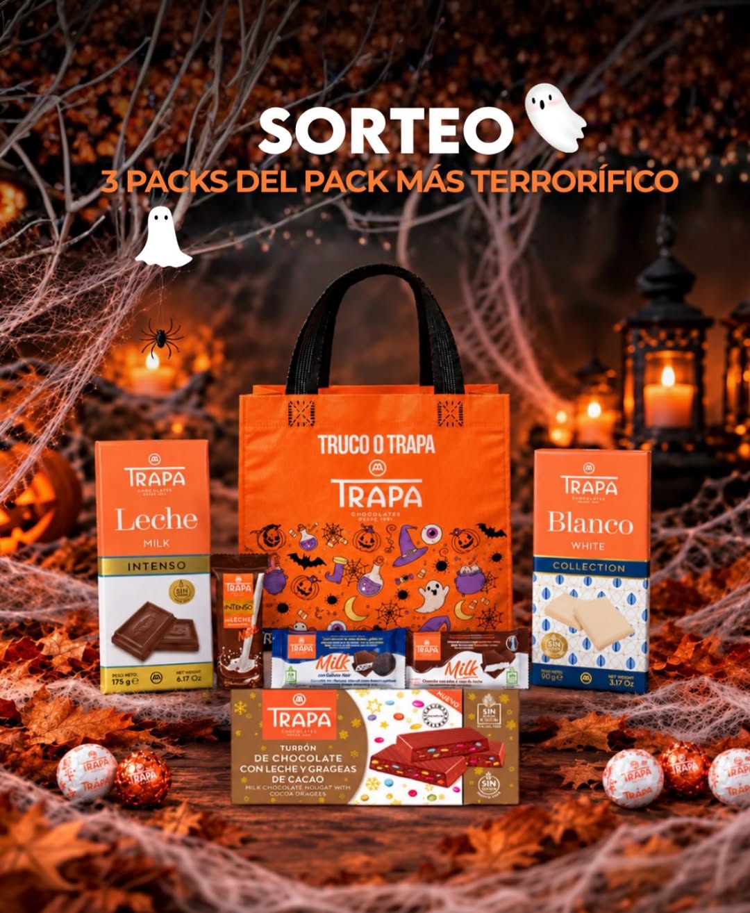 Imagen de SORTEO 👻🎃 ¿Truco o Trapa? ¿Con cuál te quedas?

Si 