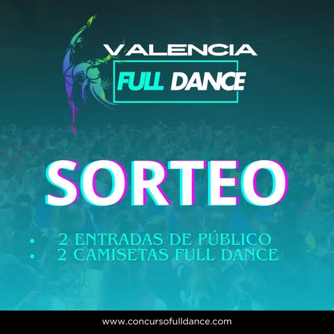 Imagen de 🔥SORTEO VALENCIA FULL DANCE🔥

🔊¿Quieres conseguir 