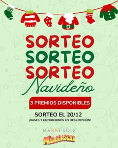 Imagen de 🎄✨ ¡SORTEO NAVIDEÑO! ✨🎄
Celebramos estas fiestas