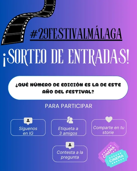 Imagen de 🎬✨ ¡SORTEAZO DE CINE! 🎟️🍿

¿Quieres ir GRATIS