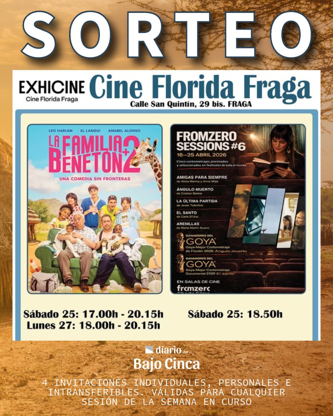 Imagen de #SORTEO - Consigue una de las 4 invitaciones que sorteamos e