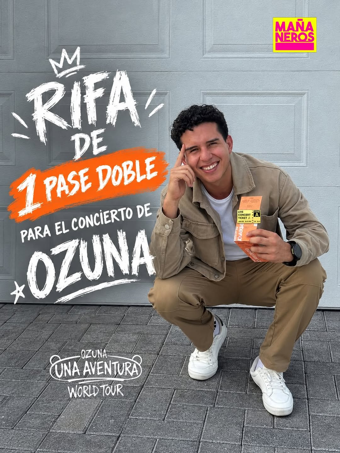 Imagen de 🎶🔥 En Mañaneros queremos premiarte con 1 pase doble p