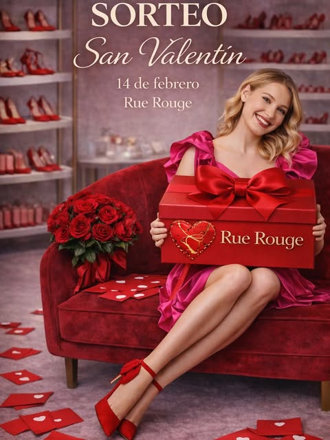 Imagen de 🎁 SORTEO SAN VALENTÍN – Rue Rouge ❤️

 👠 Porque