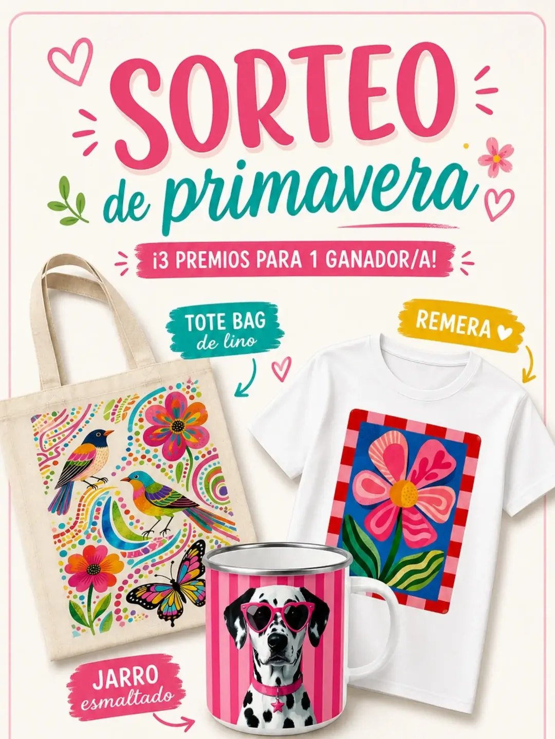 Imagen de 🌸✨ ¡SORTEO DE PRIMAVERA EN MAMITA UY! ✨

Se viene la