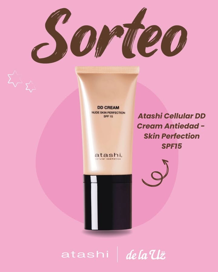 Imagen de 🚨 ¡SORTEO ALERT! 🚨 

✨ Atashi DD Cream Nude Skin Pe