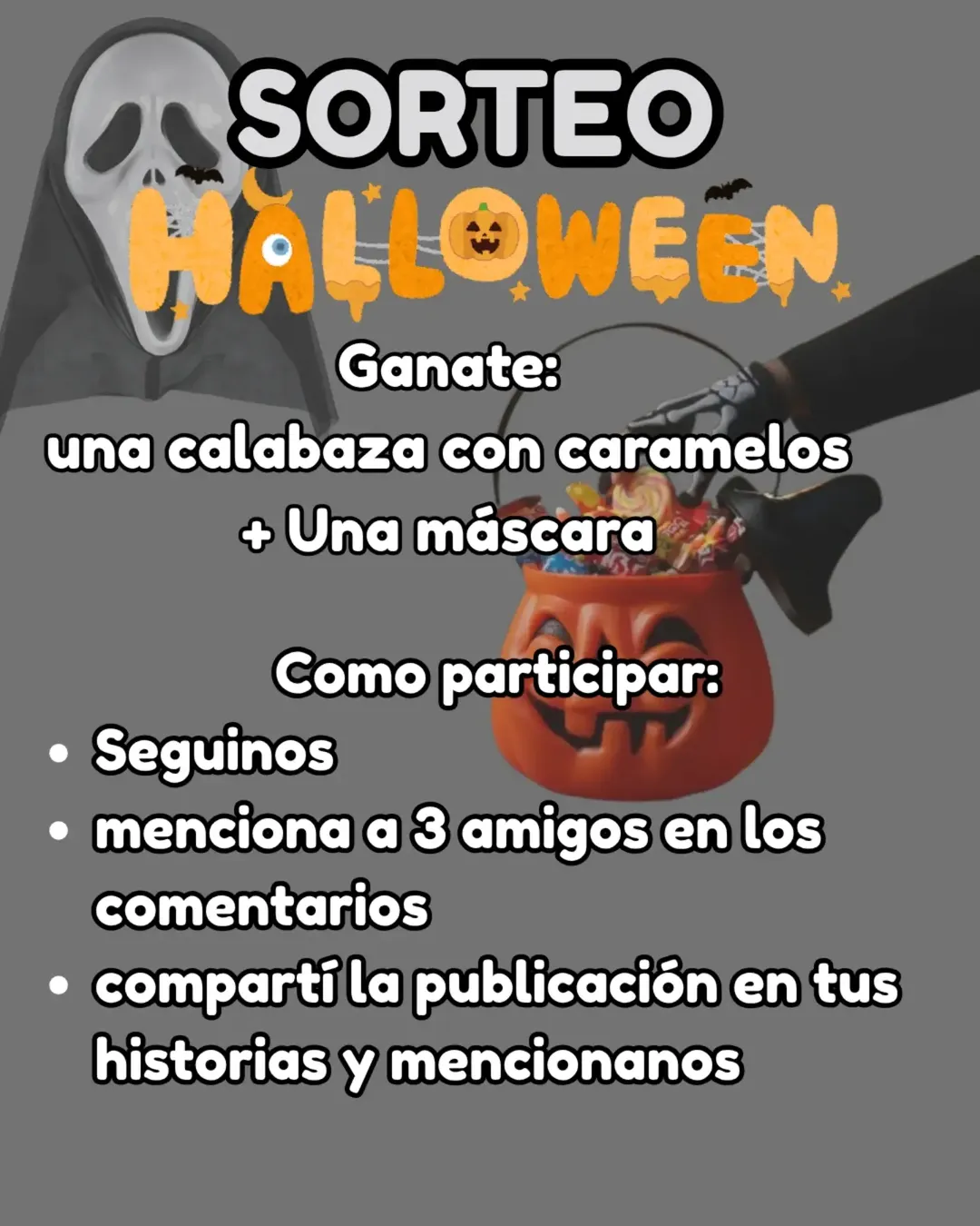 Imagen de 🎃👻 ¡SORTEO DE HALLOWEEN! 🍬🕸️

¡Se viene la n