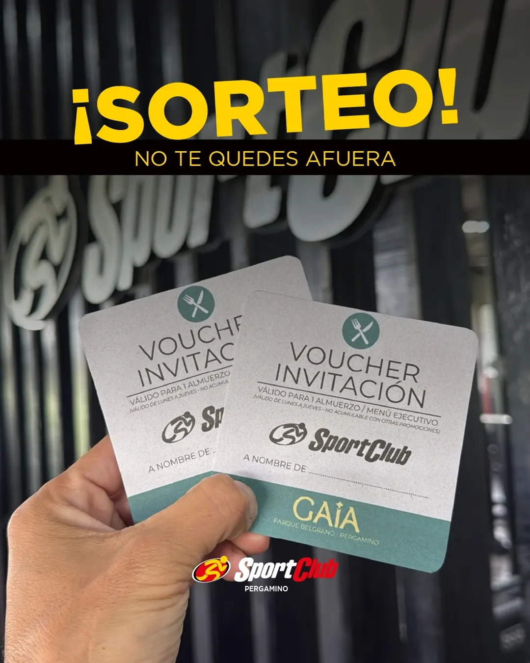 Imagen de ✨ SORTEO EN #SportClubPergamino ✨

Se viene un premio pa