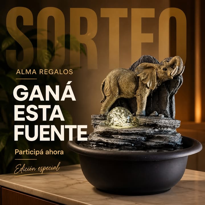 Imagen de 🎁 SORTEO ALMA REGALOS 🎁
Podés ganar esta fuente únic
