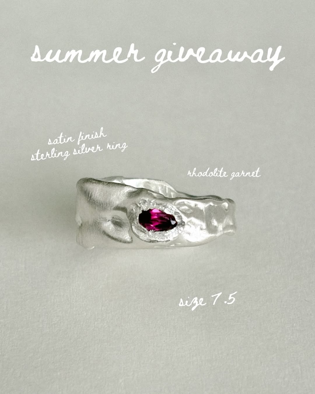 Imagen de Winner will be messaged August 1st. To enter 👇🏼

-Foll