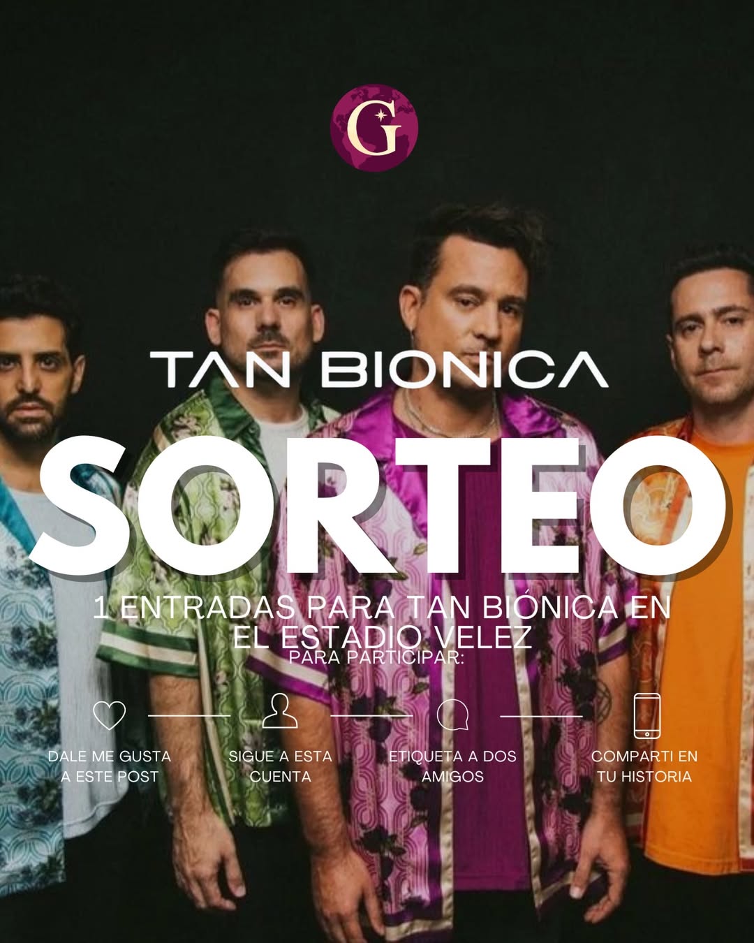 Imagen de ✨ SORTEO IMPERDIBLE ✨ 

¿Listos para cantar a todo pulm