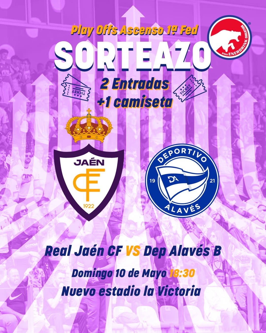Imagen de 💛💜 ¡SORTEAZO! 💜💛

Gana 2 entradas 🎫 y una ca