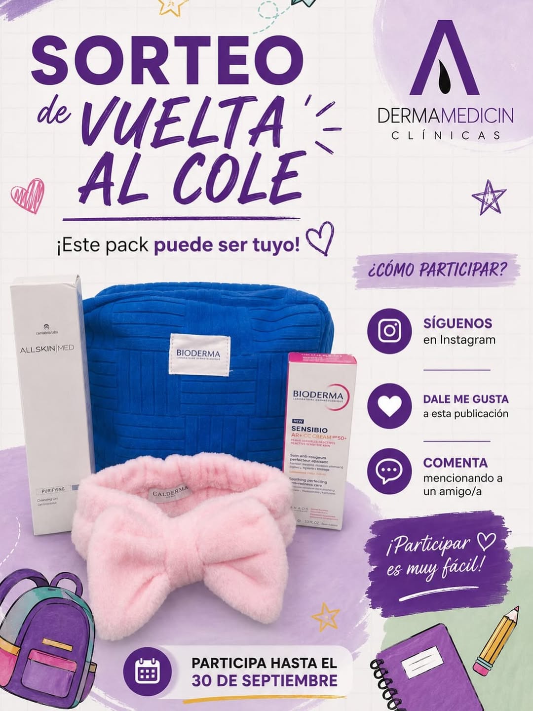 Imagen de 🎒✨ ¡SORTEO VUELTA AL COLE! ✨🎒

Septiembre se llev