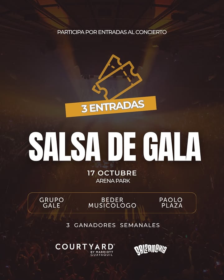 Imagen de ¡Gana tu entrada a Salsa de Gala! 🎟️

Prepárate para 