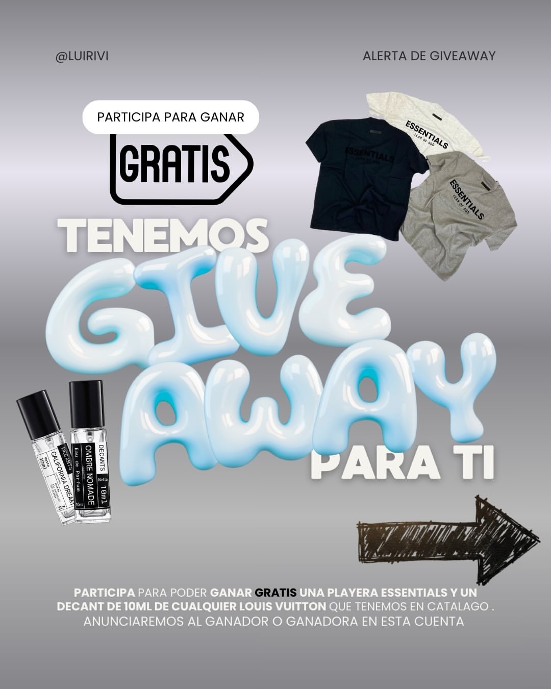 Imagen de ¡¡ ESTRENA Y CONOCE UNO DE NUESTROS DECANTS LLEVANDO PUEST