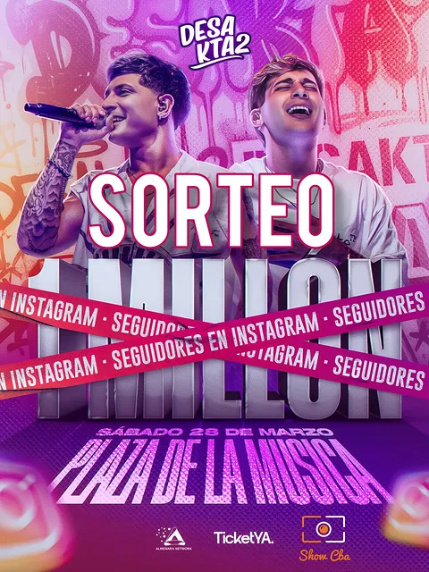 Imagen de 💣 #SORTEO DESAKTA2 🤟🏻❤️⃤
📣 PARTICIPA POR �