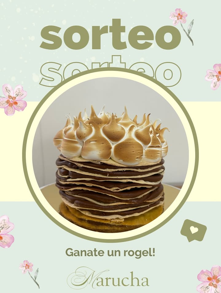 Imagen de PRIMER SORTEO EXPRES! Ganate un delicioso rogel gluten free 