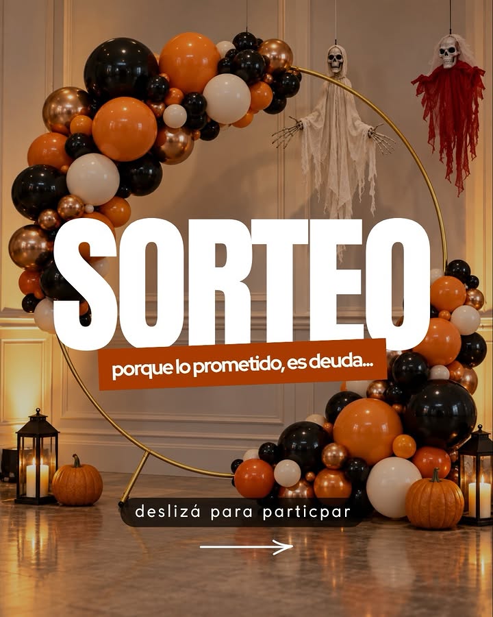 Imagen de 🎃 ¡SORTEO HALLOWEEN ! 🎈
Tenemos 2 premios para ustede