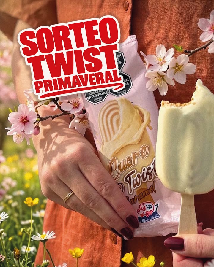 Imagen de 🌸🍦 ¡SORTEO TWIST PRIMAVERAL! 🍦🌸
Ganá una caja 