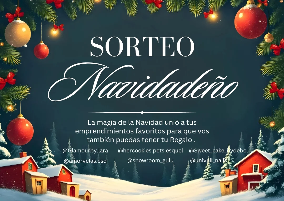 Imagen de ✨Super Sorteo Navideño✨

Seguro vos también esperabas 