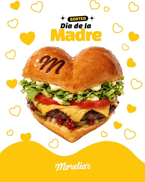 Imagen de 💐 SORTEO DÍA DE LA MADRE 💛🍔

Este Día de la Madre